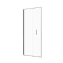 Drzwi prysznicowe składane 90x200 cm chrom SLF90 