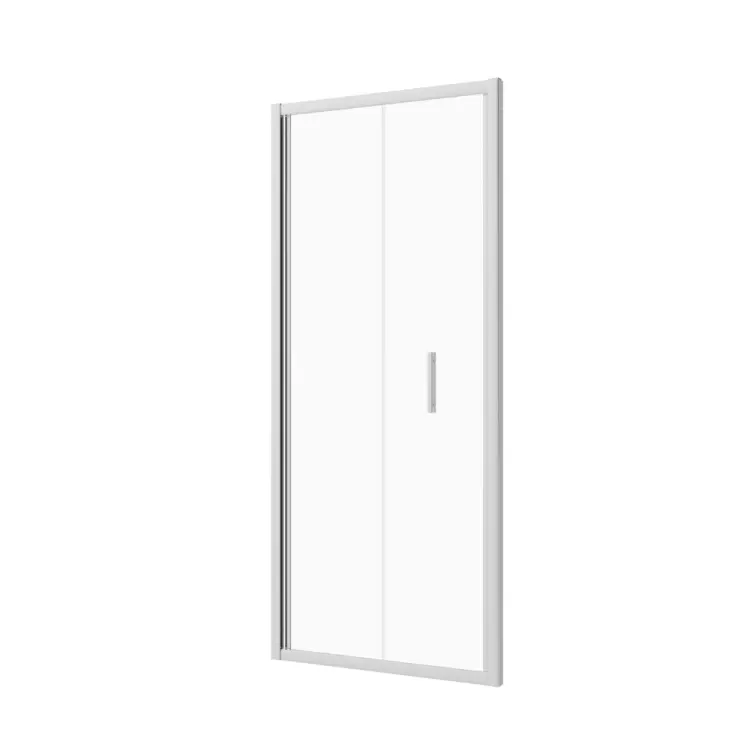 Drzwi prysznicowe składane 90x200 cm chrom SLF90
