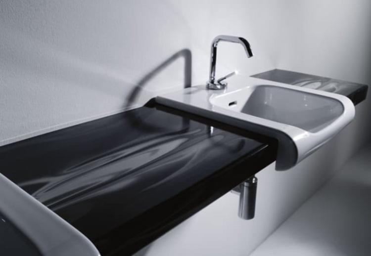INKA Blat ceramiczny 52x35,5 cm woda 341834