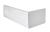 PLAIN NIKA Obudowa narożna do wanny, lewa 150x75 cm 72597/72687
