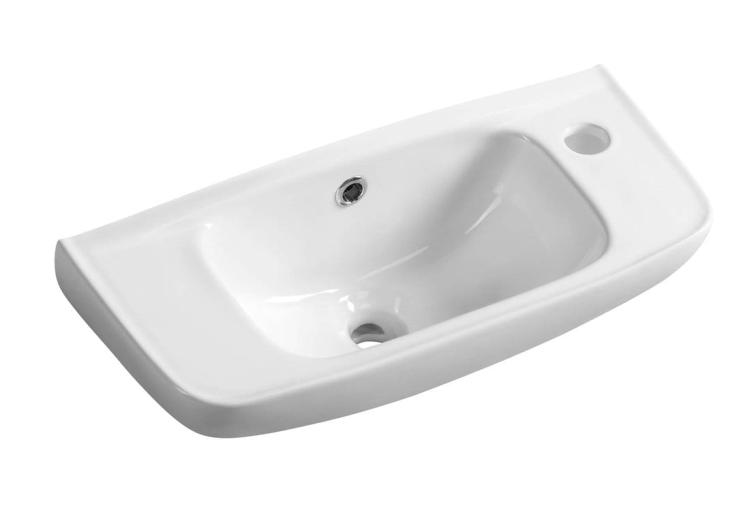 AQUALINE Umywalka ceramiczna mała 51x22 cm 10TP70051