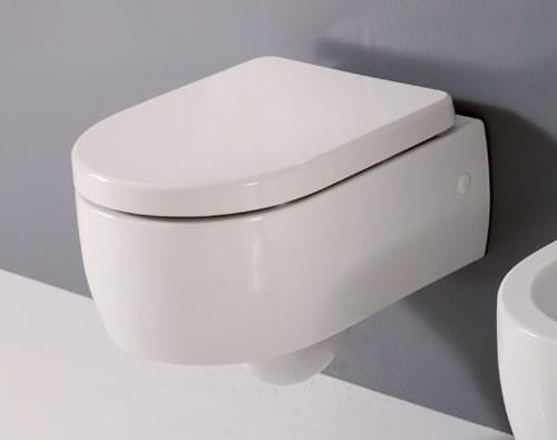 FLO Miska WC podwieszana 311501 z boku