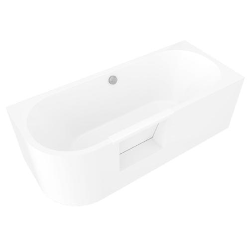 PORTAS R asymetryczna wanna z drzwiami, 170x75x60cm, biały 75541