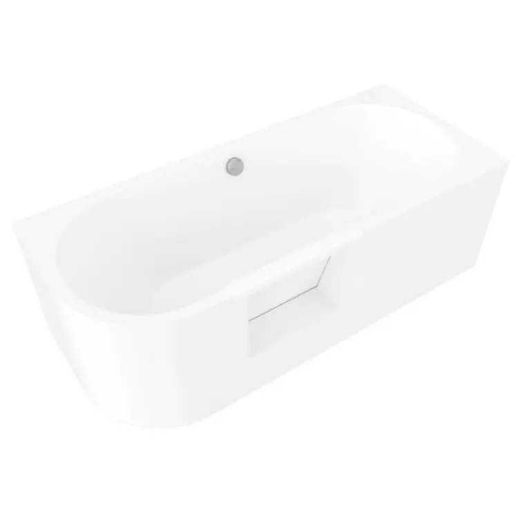 PORTAS R asymetryczna wanna z drzwiami, 170x75x60cm, biały 75541