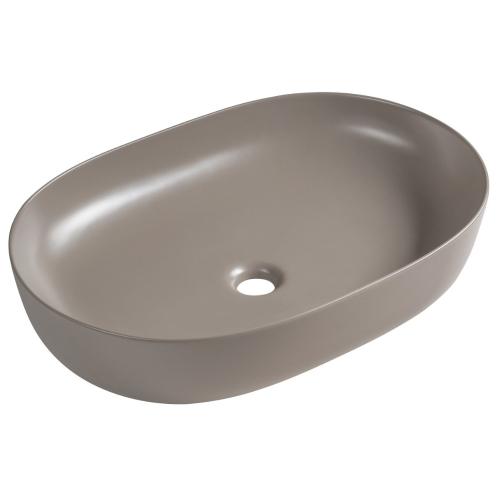 ARDEA ceramiczna umywalka nablatowa, 60,5x41,5cm, agila AR043-43