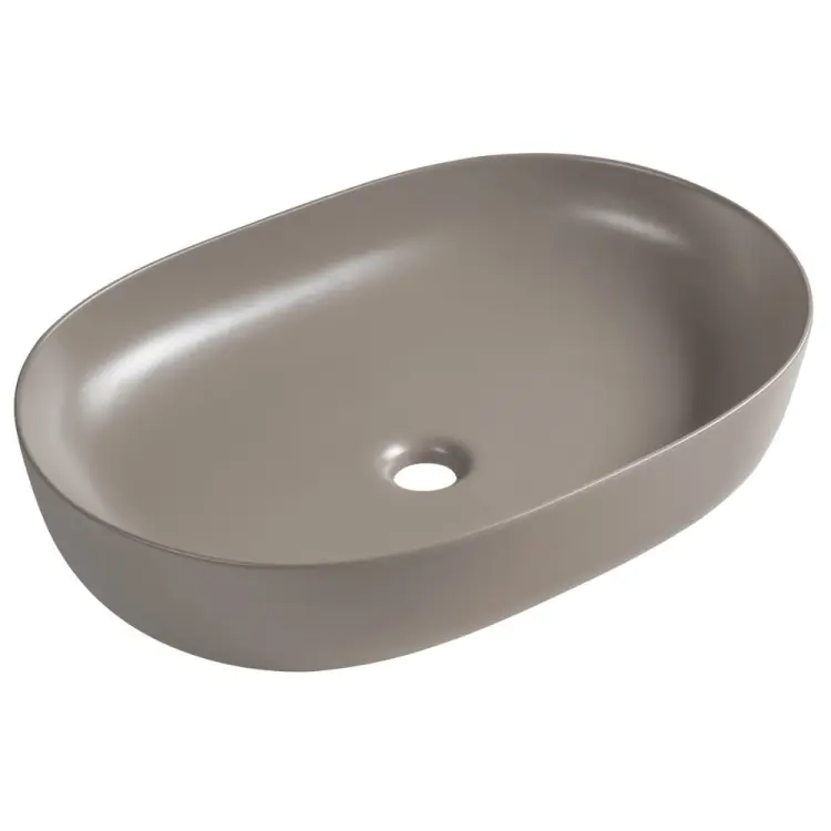 ARDEA ceramiczna umywalka nablatowa, 60,5x41,5cm, agila AR043-43