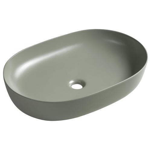 ARDEA ceramiczna umywalka nablatowa, 60,5x41,5cm, verde AR043-44