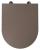 INFINITY Deska WC SLIM, Easy Take, Soft Close, taupe 40KF0531I  z góry