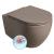 INFINITY miska WC wisząca, Rimless, 36,5x53cm, taupe 10NF02005-2H