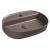 INFINITY OVAL umywalka ceramiczna nablatowa, 60x40 cm, taupe 10NF65060-2H