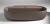 INFINITY OVAL umywalka ceramiczna nablatowa, 60x40 cm, taupe 10NF65060-2H bok