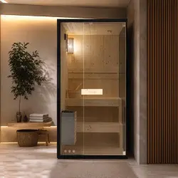 FALUN S Sauna dla 1 osoby 100x120x200 cm FX75100 SANOTECHNIK