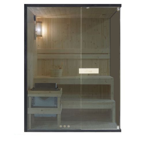 FALUN L Sauna dla 2-3 osób 150x120x200 cm FX75150 SANOTECHNIK