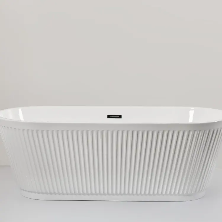 Wanna wolnostojąca akrylowa TIVOLI 170x75x58 cm G9046 SANOTECHNIK
