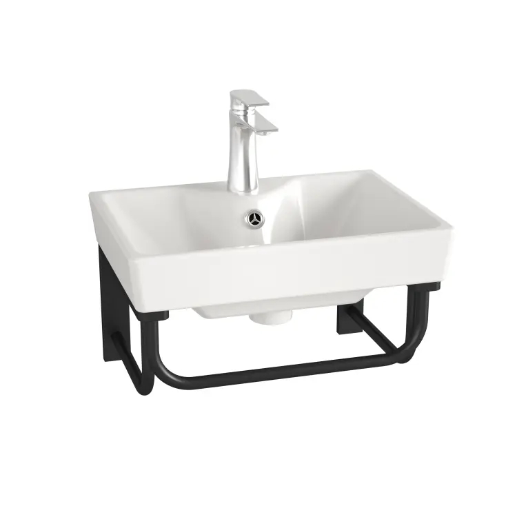 Zestaw umywalkowy DELTA 41 z lustrem i półką D41200 SANOTECHNIK