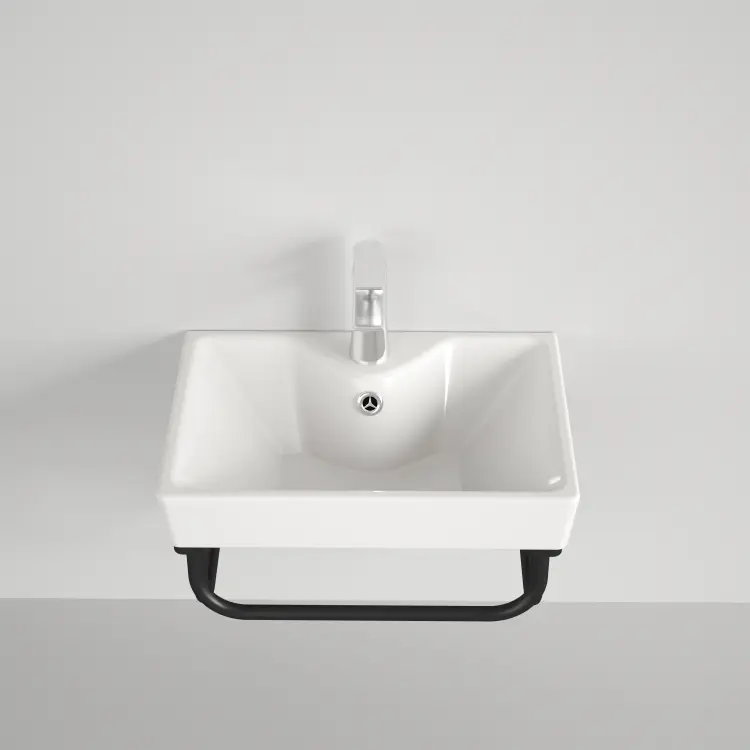 Zestaw umywalkowy DELTA 41 z lustrem i półką D41200 SANOTECHNIK