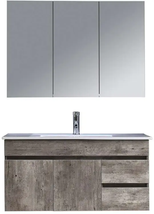 Zestaw łazienkowy Belluno szary HT20101 SANOTECHNIK