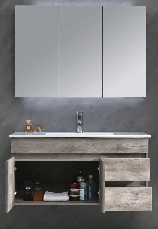 Zestaw łazienkowy Belluno szary HT20101 SANOTECHNIK