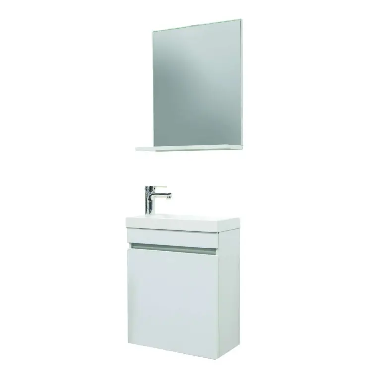 Zestaw mebli łazienkowych NORA WHITE 08396 SANOTECHNIK