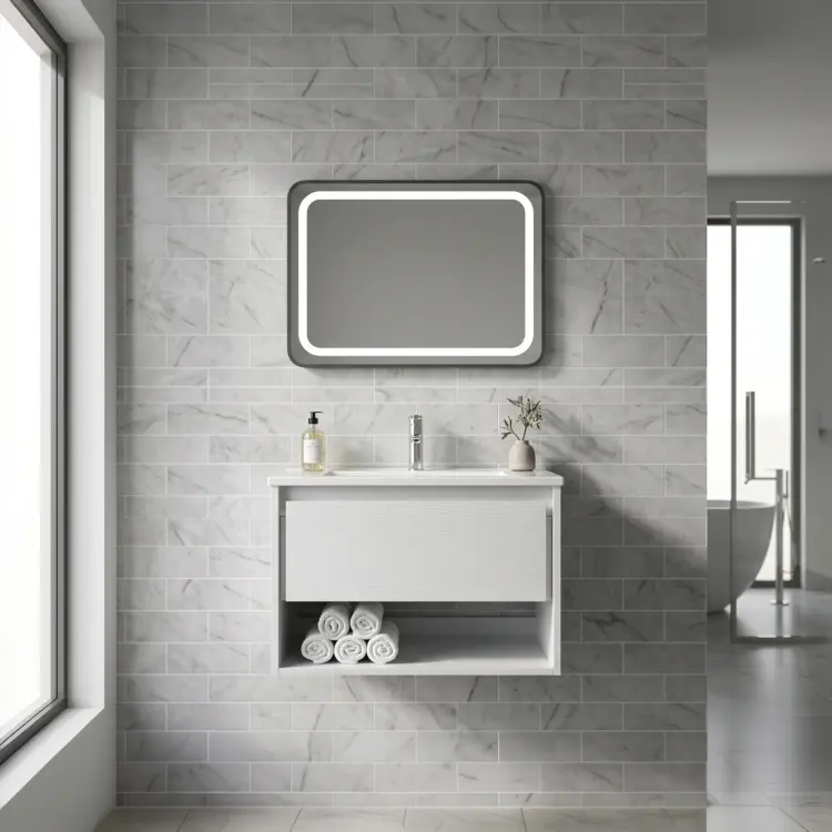Zestaw mebli SOHO 80 Biały 08038 SANOTECHNIK