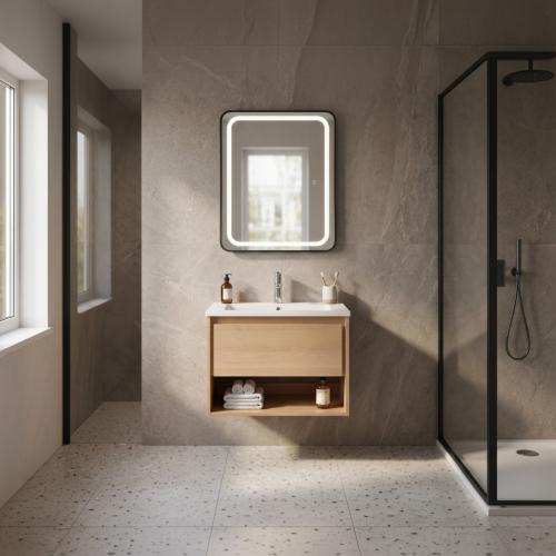 Zestaw mebli SOHO 60 Brązowy 08039 SANOTECHNIK