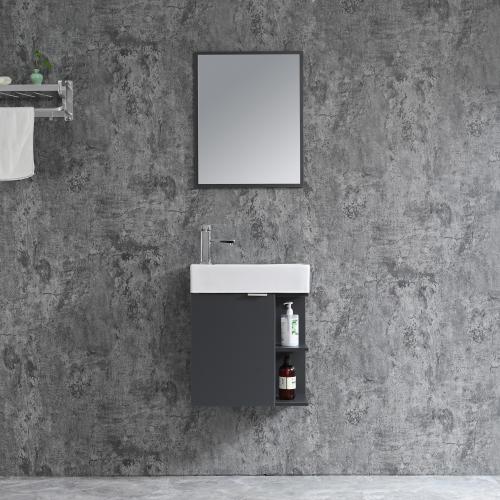 Zestaw mebli łazienkowych SPRING 50x60 cm szary HT50101 SANOTECHNIK