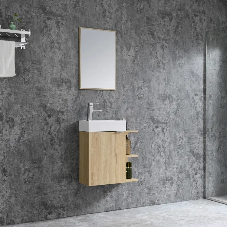 Zestaw mebli łazienkowych CLOUD 55x60 brąz HT55002 SANOTECHNIK