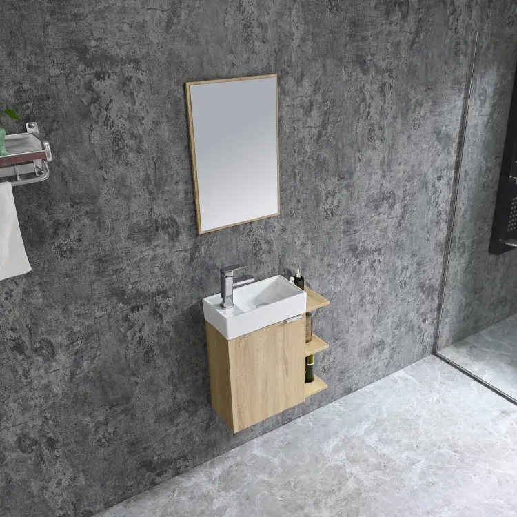 Zestaw mebli łazienkowych CLOUD 55x60 brąz HT55002 SANOTECHNIK