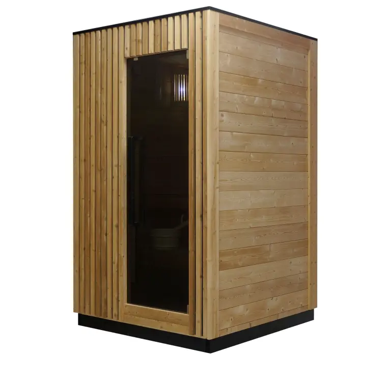 TRONDHEIM S Sauna zewnętrzna dla 2 osób FA10130 SANOTECHNIK