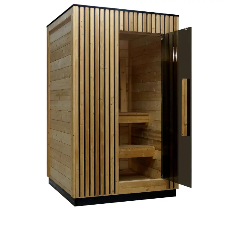TRONDHEIM S Sauna zewnętrzna dla 2 osób FA10130 SANOTECHNIK