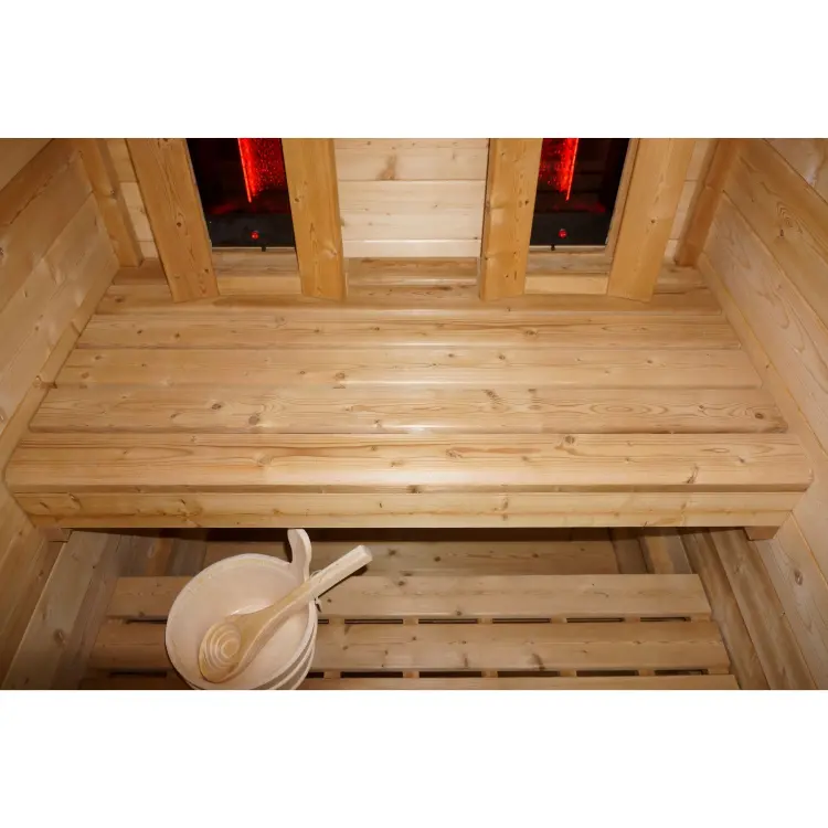TRONDHEIM S Sauna zewnętrzna dla 2 osób FA10130 SANOTECHNIK