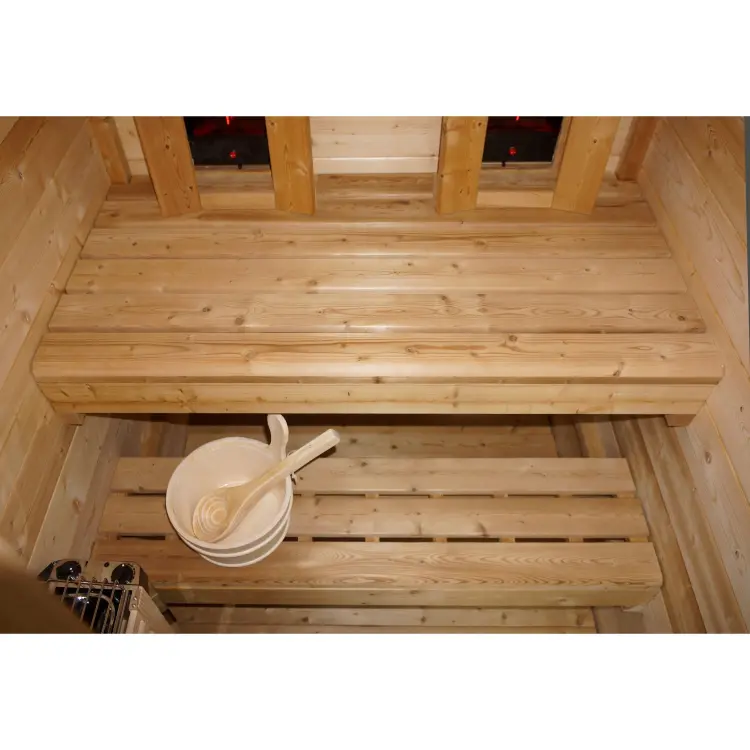 TRONDHEIM S Sauna zewnętrzna dla 2 osób FA10130 SANOTECHNIK