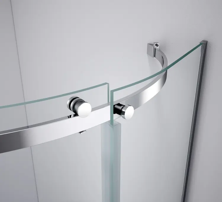 THRON ROUND kabina prysznicowa półokrągła 900x900 mm, szkło czyste, prawa TL2690R-5005 listwa