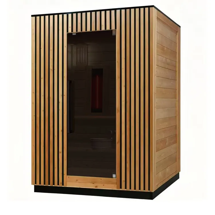 TRONDHEIM M Sauna zewnętrzna dla 2 osób FA10160 SANOTECHNIK