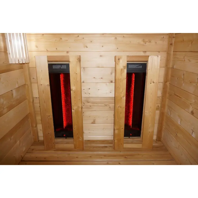 TRONDHEIM M Sauna zewnętrzna dla 2 osób FA10160 SANOTECHNIK