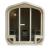 LIETO Sauna zewnętrzna dla 6 osób F60300 SANOTECHNIK