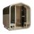 LIETO Sauna zewnętrzna dla 6 osób F60300 SANOTECHNIK