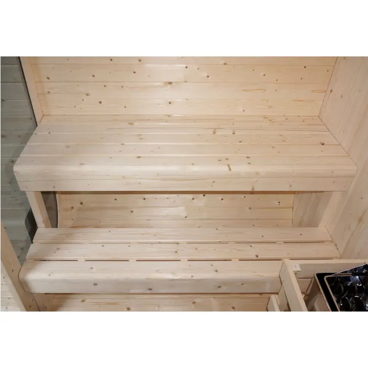 LIETO Sauna zewnętrzna dla 6 osób F60300 SANOTECHNIK