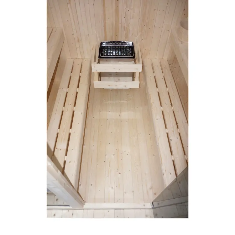 LIETO Sauna zewnętrzna dla 6 osób F60300 SANOTECHNIK