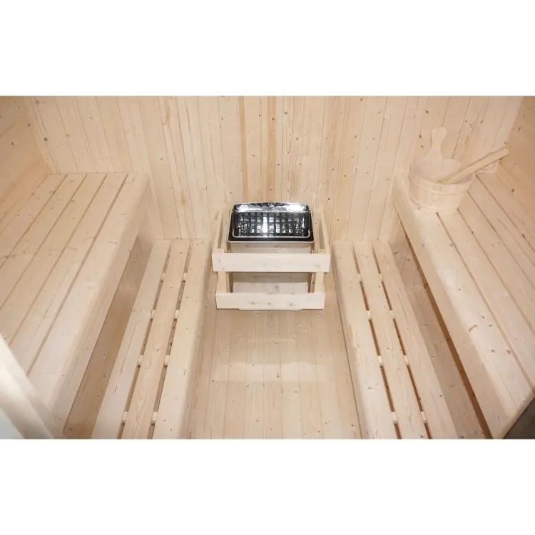 LIETO Sauna zewnętrzna dla 6 osób F60300 SANOTECHNIK