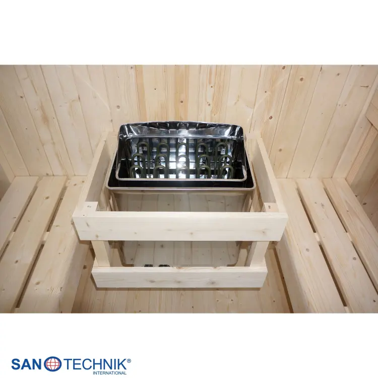 LIETO Sauna zewnętrzna dla 6 osób F60300 SANOTECHNIK