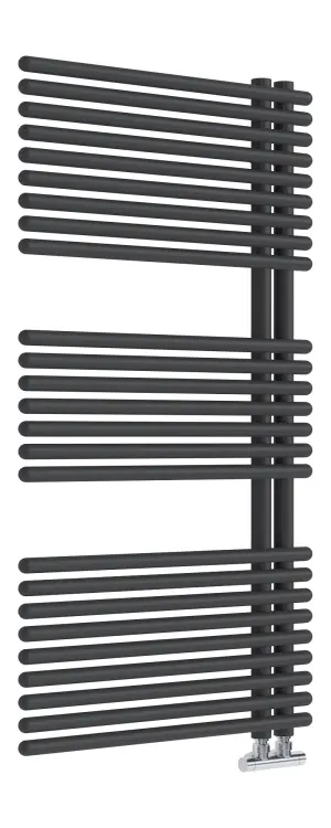 Grzejnik łazienkowy 113,2x60cm Czarny WIS113 Sanotechnik
