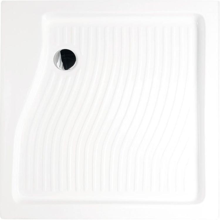 Brodzik akrylowy kwadratowy kompletny 90x90 cm C92