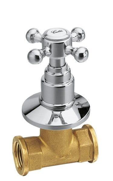 ANTEA Zawór podtynkowy 1/2" do zimnej wody, chrom 3051C