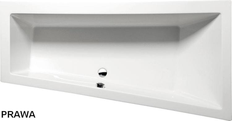 ANDRA Wanna akrylowa asymetryczna 170x90 cm (prawa) 81511