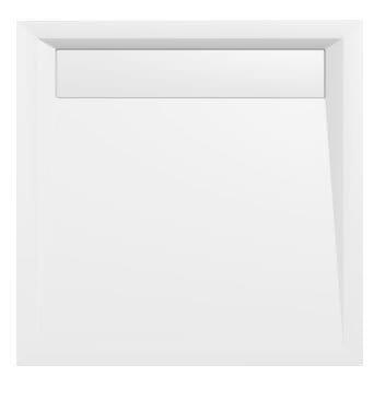 ARENA Brodzik kompozytowy kwadratowy z odpływem liniowym 90x90 cm 71601