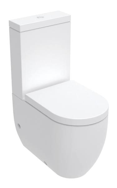 FLO Miska WC odpływ pionowy/poziomy 311701 w zestawie kombi