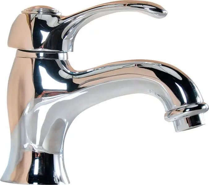 Bateria umywalkowa stojąca chrom połysk retro seria  VANITY