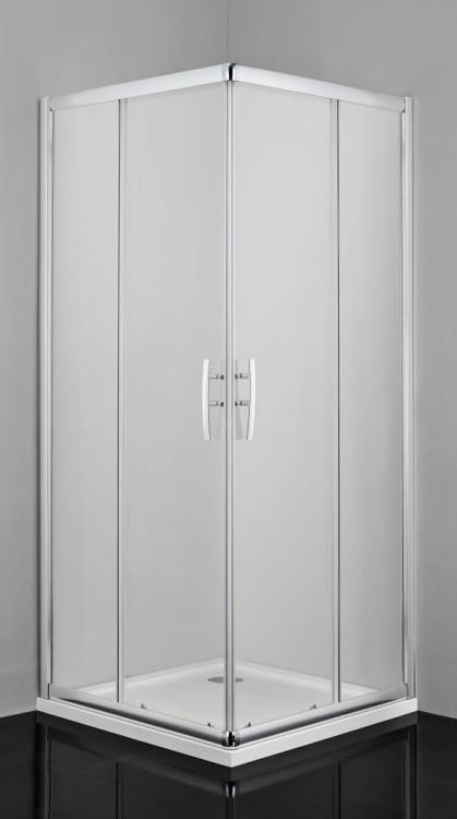 PRO-LINE Kabina prysznicowa narożna prostokątna 90x100x200 cm szkło czyste B90CB10C