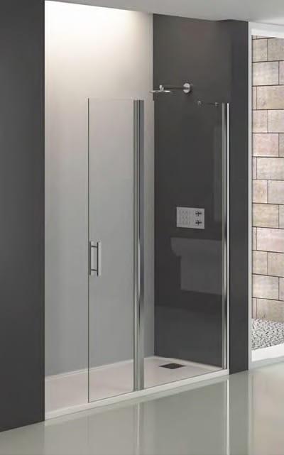ELEGANCE Kabina prysznicowa narożna Walk-in 150x195 cm DC90